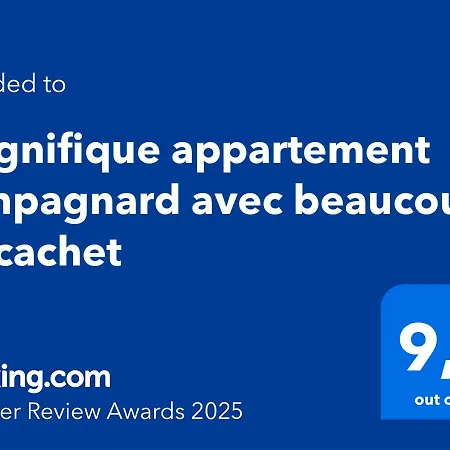Daire Magnifique Campagnard Avec Beaucoup De Cachet